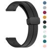 20 мм 22 мм ремешки для часов для Amazfit GTS 4/3/2/2e/GTS2 Mini/GTR 4/Pro/helio Магнитная петля силиконовый браслет Amazfit bip 3 5 6 ремешок