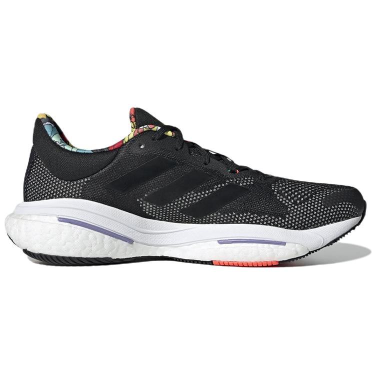 adidas Solarglide 5 Черный Солнечный Красный Фиолетовый GX5471