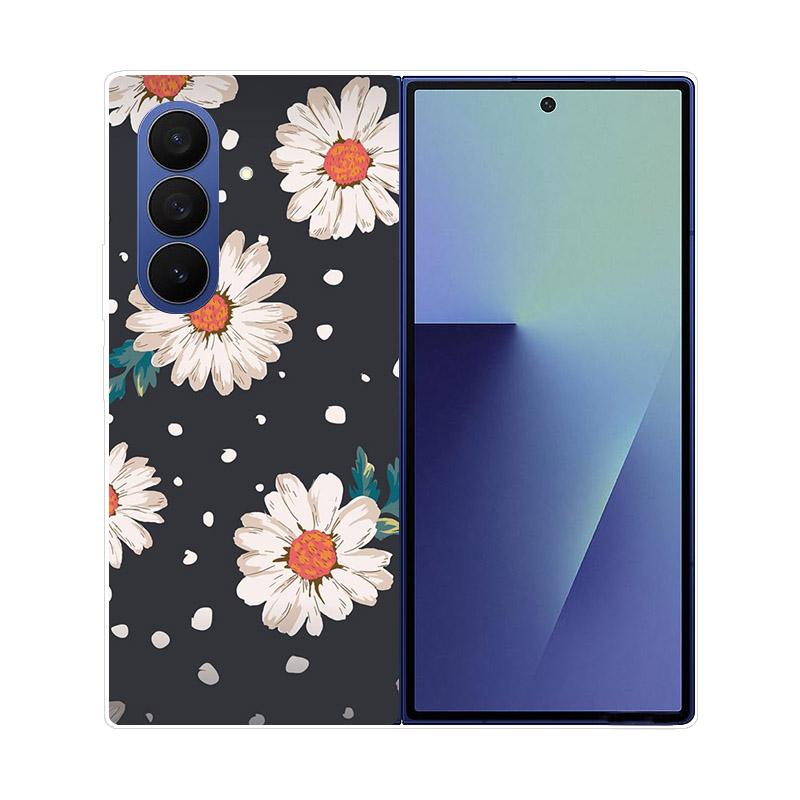 Роскошный прозрачный чехол для Samsung Galaxy Z Fold 7 5G, задняя крышка, прозрачный жесткий ПК, ударопрочный защитный корпус для Samsung Z Fold7