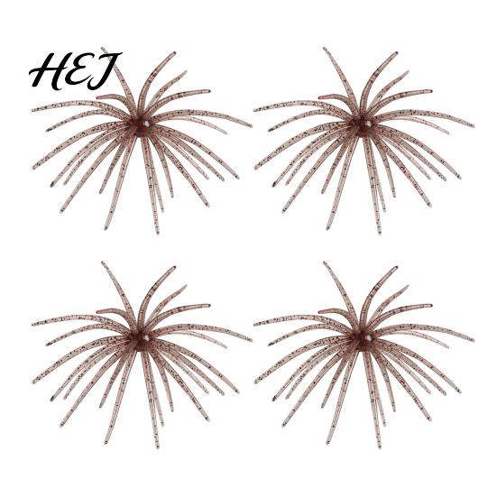 Durable TPR Lures for Trout Floating Sea Urchin Soft Lures, Highly Elastic TPE Bionic Fishing Baits, Versatile Glue Baits Rivers Flexible Realistic
