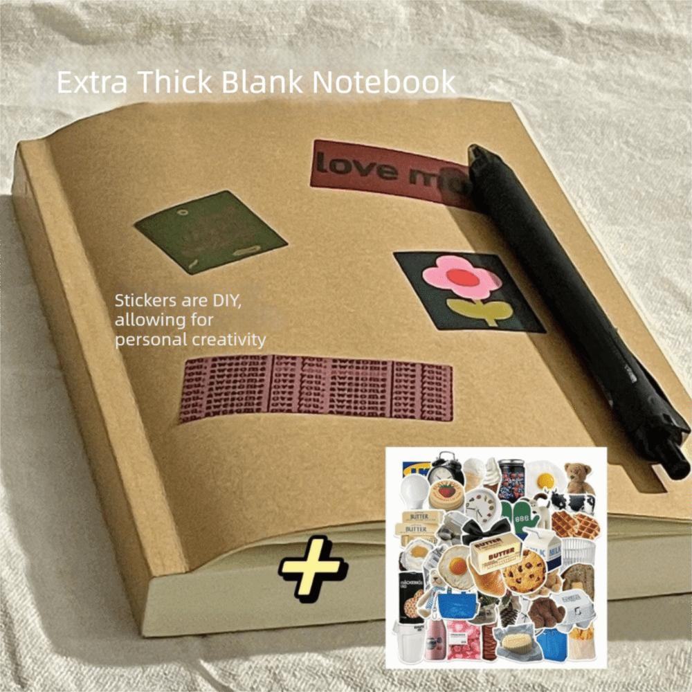 High Appearance Level Extra-Thick Notebook Extra-Thick Diary Notebook Student Notebook Student Use