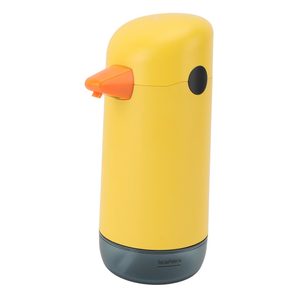 Автоматический дозатор мыла Желтая утка Милый бесконтактный дозатор мыла Визуальный уровень жидкости Батарея