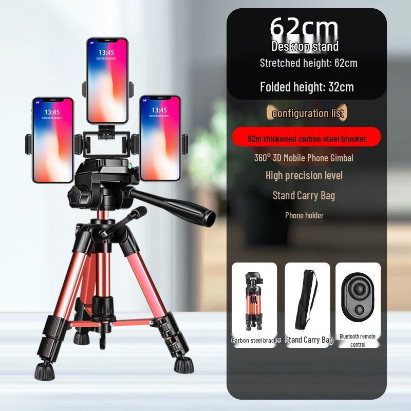 Portable Multifunctional Mini Tripod Stand for Live Streaming