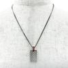 GUCCI Necklace Silver Women Diamante motif used