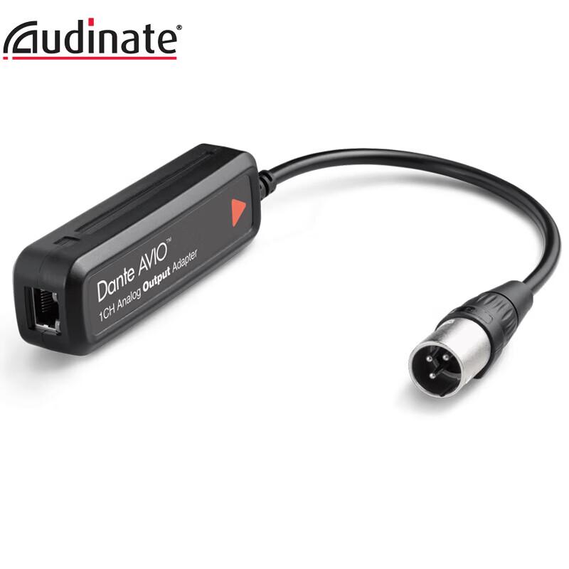 Audinate Dante Dual XLR to Network Port Adapter CN plug (adapter included)