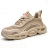 Fashion Work Sneakers Steel toe shoes Safety Boots Protection Shoes Puncture-Proof Indestructible shoes lightweight comfort