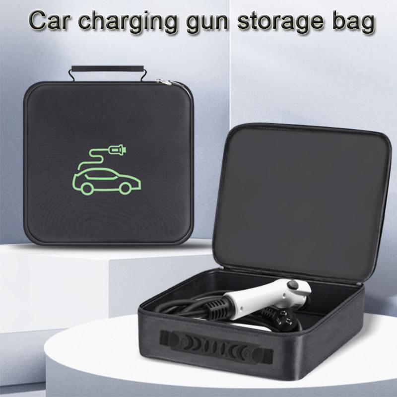 Для Voyah Free 2022-2025 EV Сумка для переноски Водонепроницаемая огнестойкая Зарядное устройство для электромобиля Кабели Вилки Розетки Контейнер для оборудования