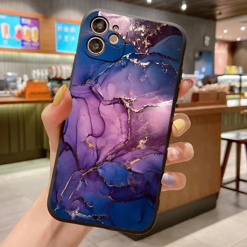 Чехол с мраморной росписью для Samsung Galaxy Note 20 Ultra 10 Plus Lite Note20 Note10 20Ultra 10Plus 5G противоударный чехол Fundas