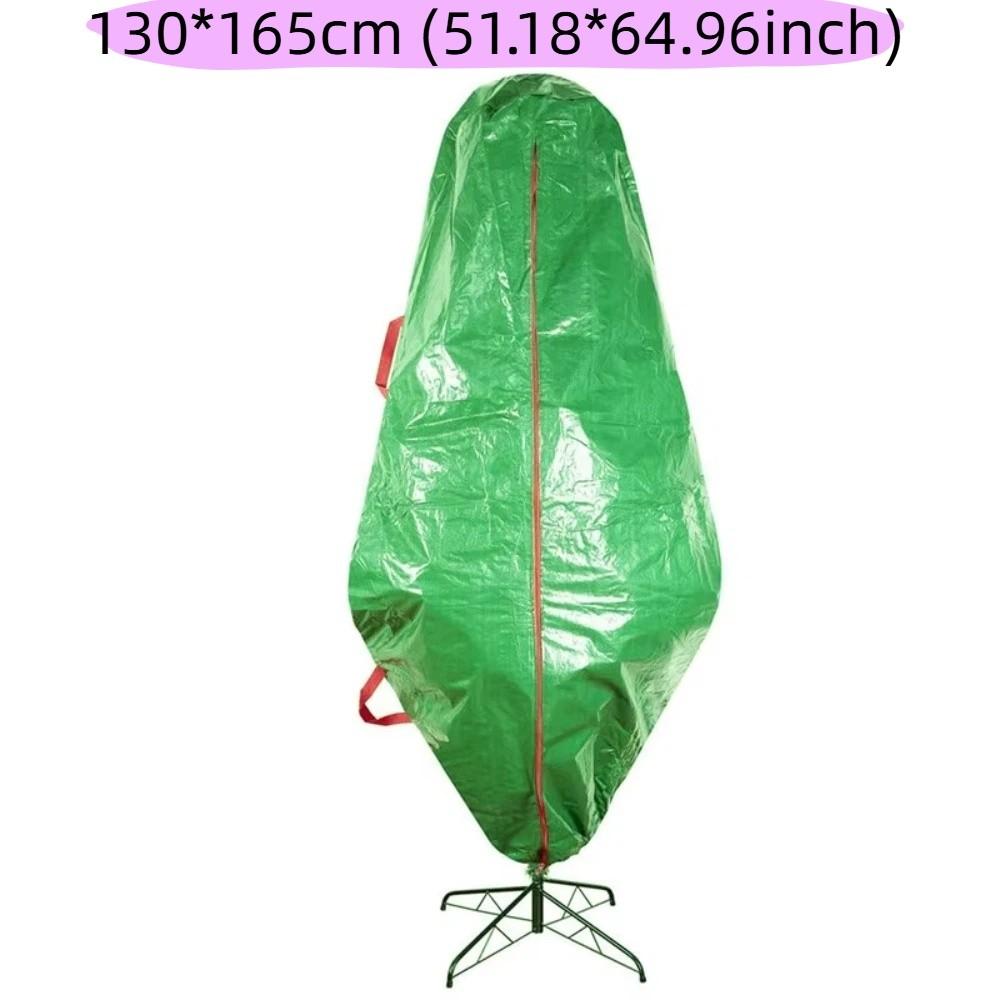 Waterproof Christmas Tree Storage Bag Heavy Duty Dustproof Christmas Tree Cover Smooth Zipper Oxford Cloth
