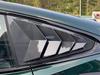 Car Styling Rear Window Louver Trim Glass Triangular Shutter Blind Cover For MG 7 MG7 2023 + Protector Decoration Accessories tcl6