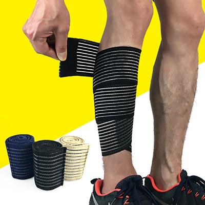 Спортивные повязки для улицы Эластичные и обертывания с повязками на ноги Защита колена Баскетбол