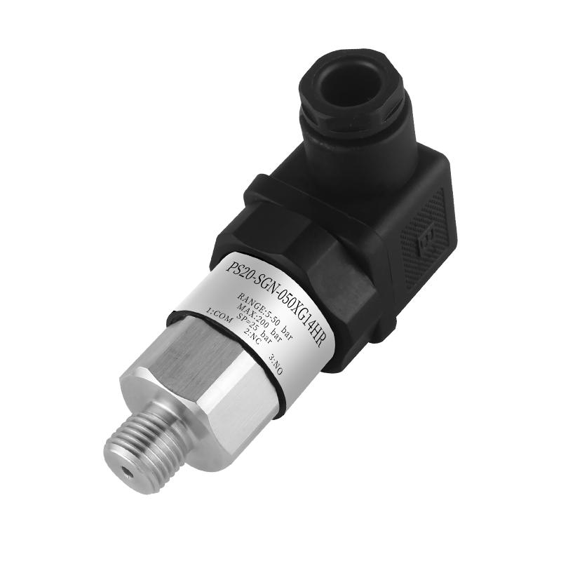Mechanical Pressure Switch 0.2-2.5bar 0.8-5bar 1-16bar NO+NC Water Pump Air Oil Pressure Controller 5-50bar M20*1.5 Hydraulic