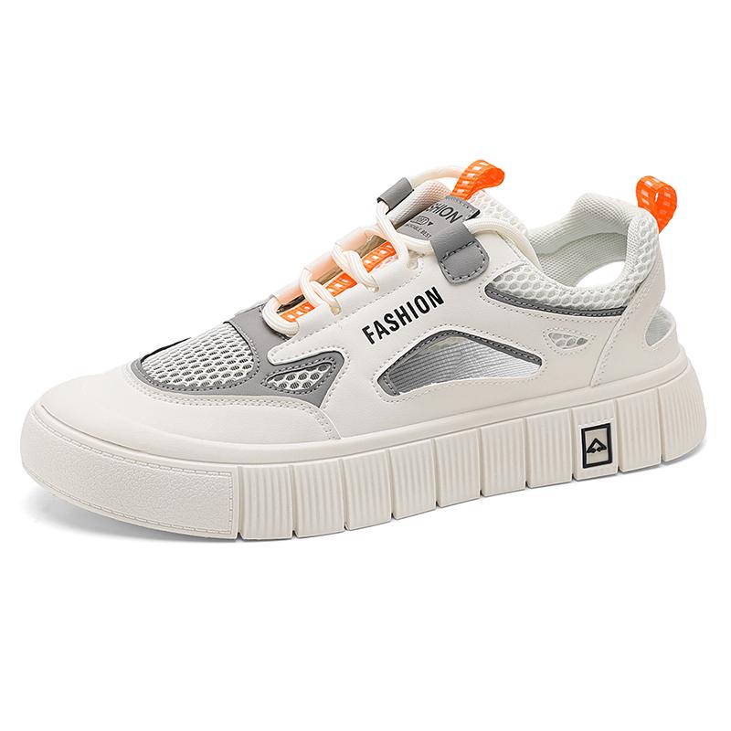 Новые мужские спортивные сандалии, летние дышащие сетчатые сандалии, мужские повседневные легкие сандалии для скейтбординга, пляжные сандалии, модная мужская обувь