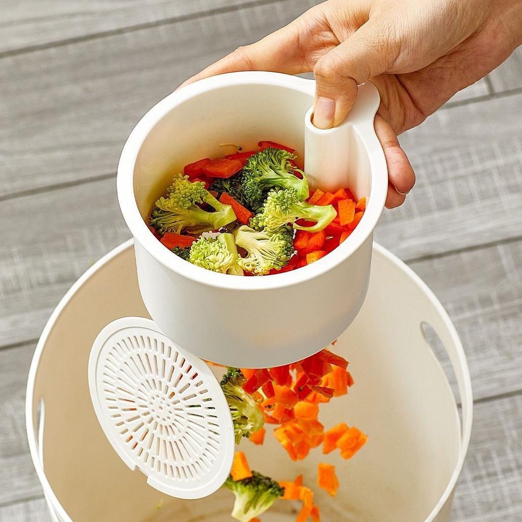 Корзина-фильтр для раковины 2-в-1 с рычагом для открывания нажатием, регулируемым крючком для крана, фильтрующей сеткой, устойчивой к засорам, прочная кухонная корзина для слива, инструмент для предотвращения засоров