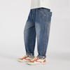 Duo Duo Jia Boys' Embroidered Washed Denim Jeans