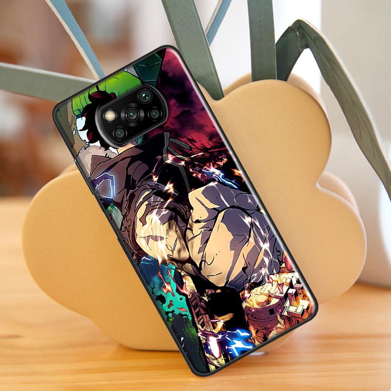 Чехол для телефона с аниме-соло и выравниванием для Xiaomi Mi 11T Pro 10T 11 Lite 11 Ultra Coque для POCO F3 X3 GT M3 M4 X3 Pro