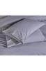 Комплект пододеяльников Wave 6шт, Пододеяльник 200x220, Простыня 240x260 Хлопковая ткань, Полный размер, Двойной размер Серый