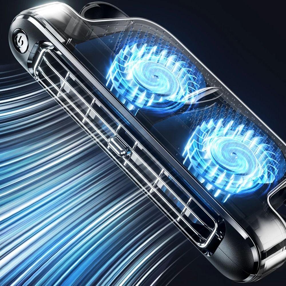 Safe Structure USB Plug-in Fan Soft Airflow Automobile Cooling Fan Air Circulation Fan Road Trips