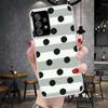 Чехол с принтом в горошек для Samsung Galaxy A12 A22 A32 A52 A72 A02S A51 A50S A71 A70 A31 A20S Note 20 Ultra S10 A10S Galaxy A1