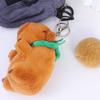Capybara Anime Capibara Pendant PP Cotton Capybara Plush Keyring  Christmas Present