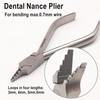 1 Piece Dental Nance Loop Bending Plier Lab Laboratory Wire Loop Forming Forcep Dentist Tool( Maximum for Wire Diameter 0.7mm)