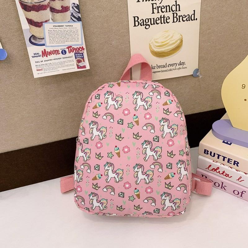 Детский рюкзак с милым мультяшным дизайном, легкий нейлон для школы