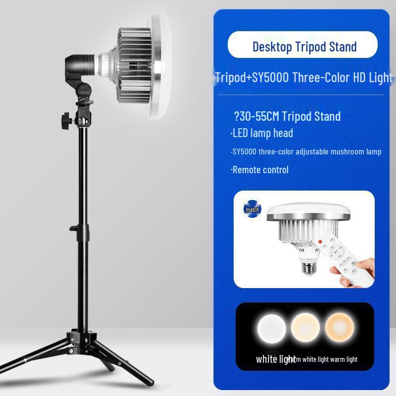 Профессиональная настольная стойка для освещения для фуд-фотографии для видео и прямых трансляций в помещении
