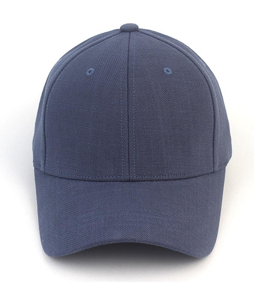Yunibeosyeolkemiseuteuli Льняная Muji Синяя Бейсболка Льняная Шляпа