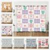 Curtain Cartoon Animal Plaid Blinds Digital Printing Blinding Curtains Punching