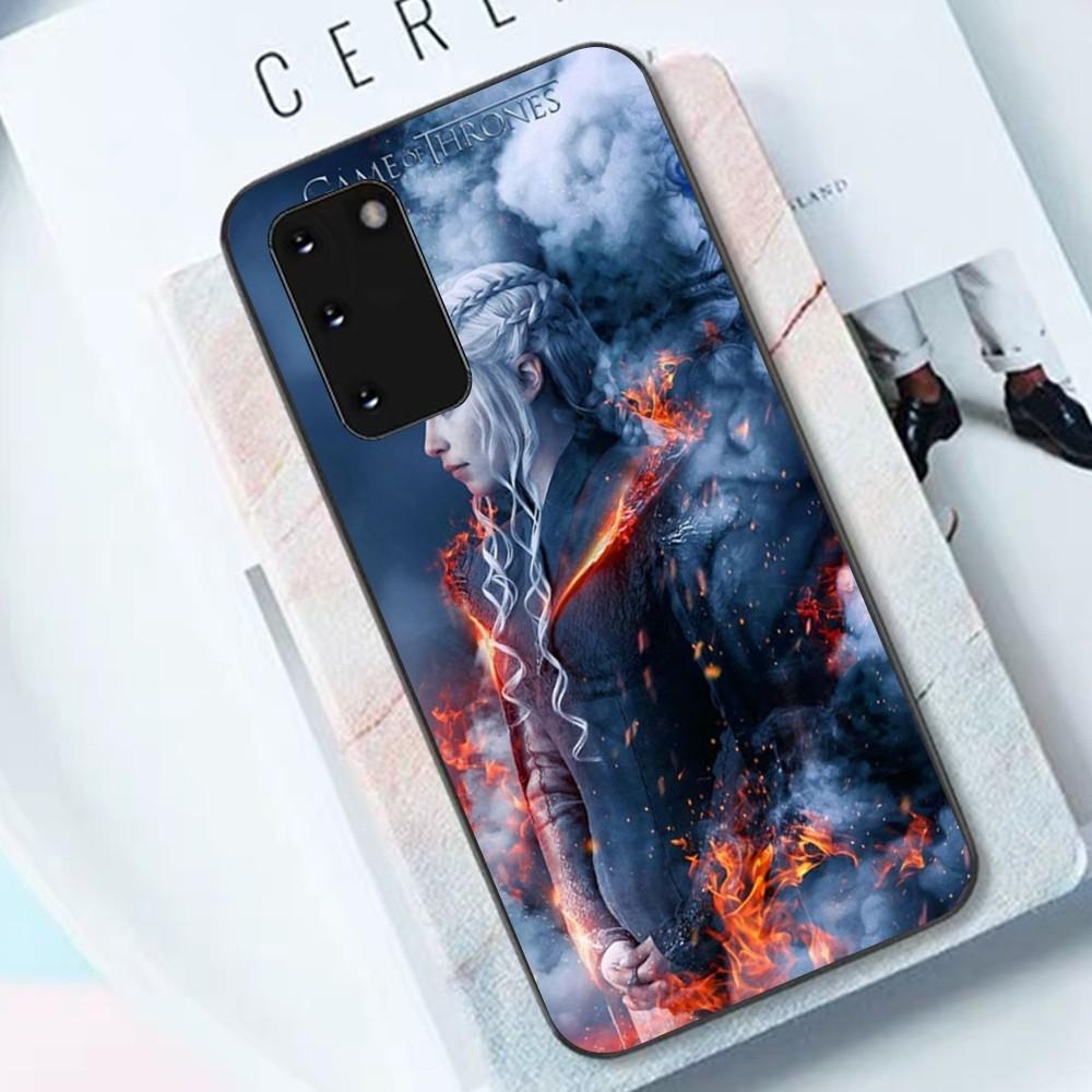 Dragon Mother Thrones Phone Case For Samsung S 9 10 20 21 22 23 30 23 24 Plus Lite Ultra FE S10lite Fundas