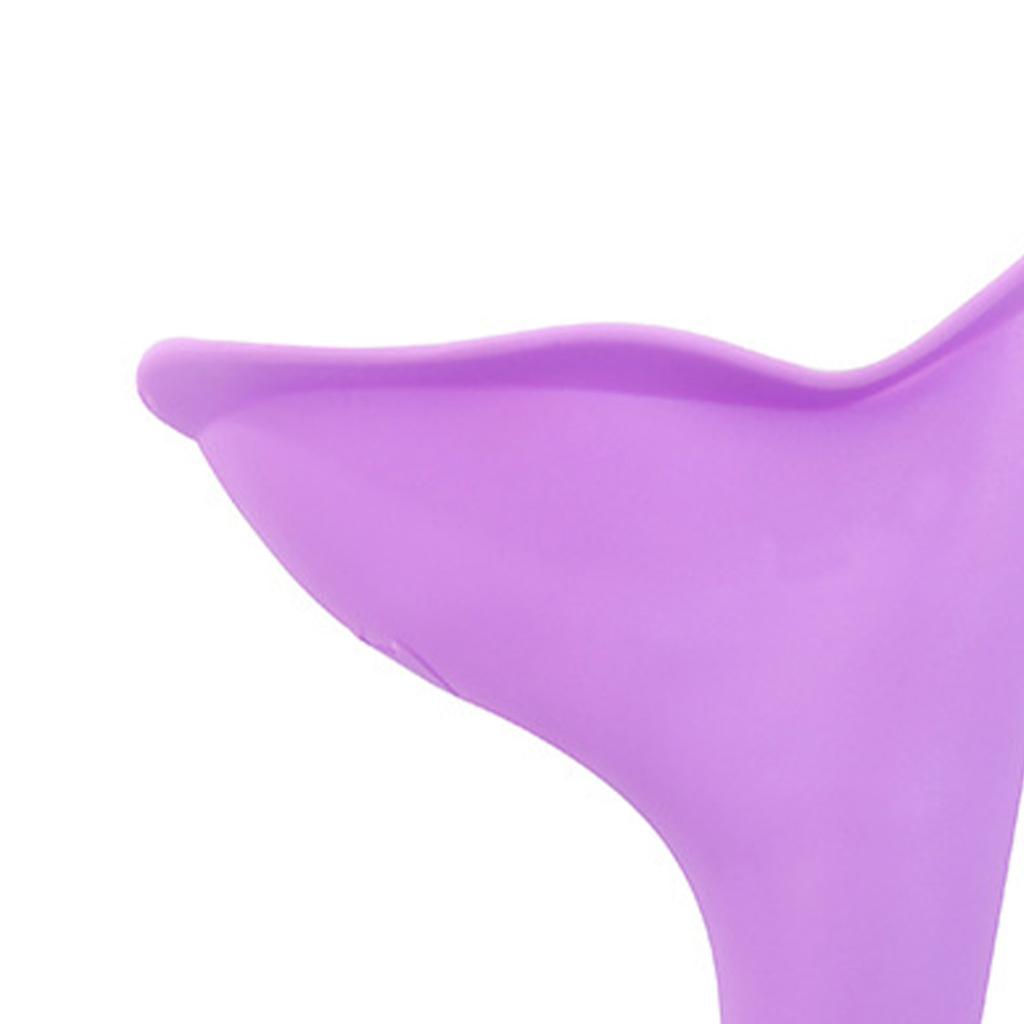 Женский портативный писсуар для полевых условий, аварийный писсуар TPR, устройство для женского мочеиспускания, фиолетовый