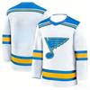 2026 Самый продаваемый мужской St. Louis Blues Хоккейная тренировочная белая майка Спортивная дышащая быстросохнущая 3D-печать Длинный рукав Детская