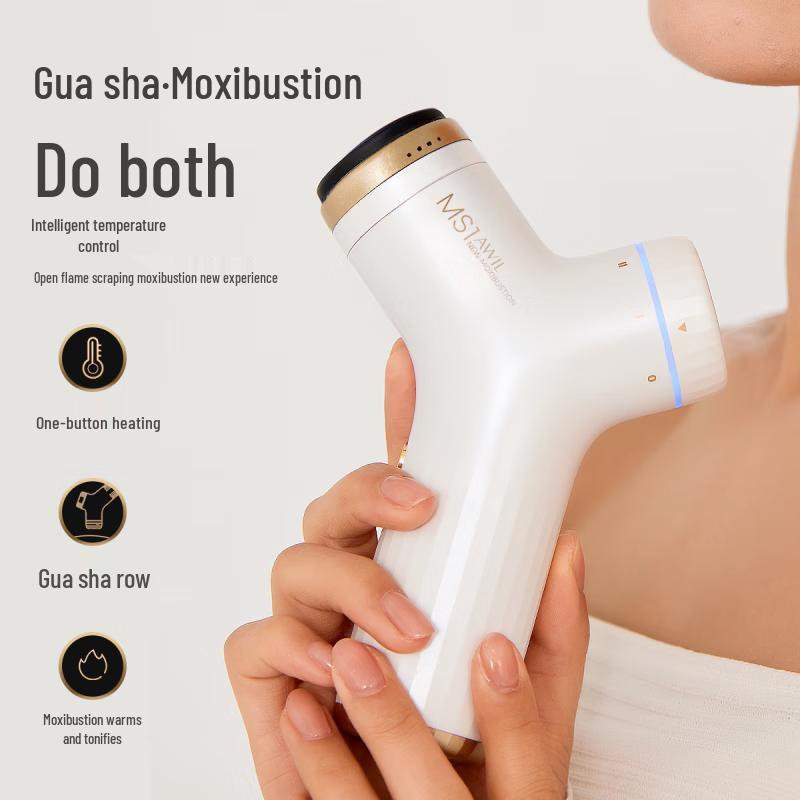 Aixiutang Smart Bianstone Moxibustion & Gua Sha Massager CN plug (adapter included)
