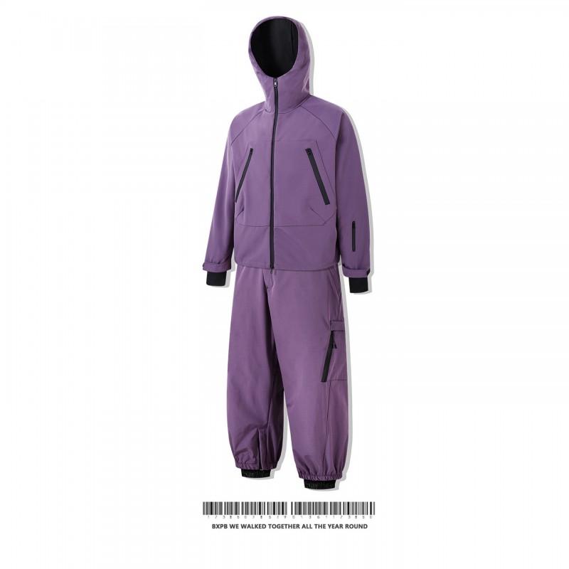 Men Women Ski Suit Set Waterproof Windproof Insulated Snowboarding Jacket Pants Winter Sports
