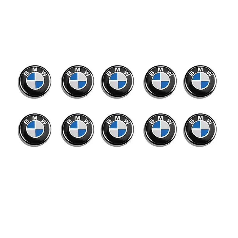 11mm/14mm Car Remote Key Sticker Aluminum Emblem Decoration Decal for BMW E46 E85 E60 F10 E39 F30 E36 F20 E87 E90 E70 X3 X5 M3 M