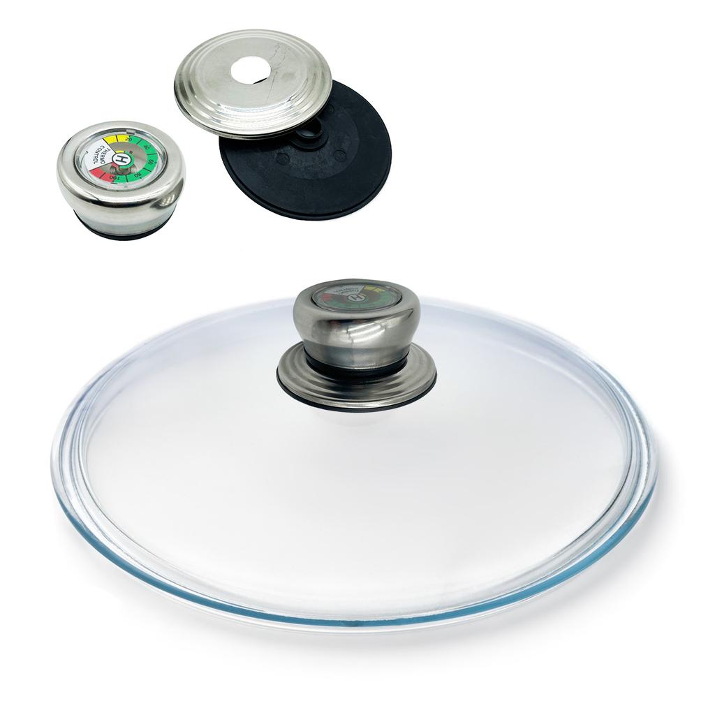 Термометры из нержавеющей стали Ручка крышки Высокая точность Контроль температуры Жаростойкие для кастрюли, сковороды, скороварки