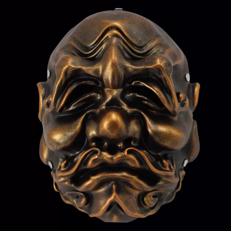 Hot Pot Hero Resin Mask Tang Monk, Sun Wukong, Bodhisattva Eight, Sha Monk, Niu Tou, and the Eighteen Arhats Halloween costume props