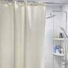 Утолщенная жаккардовая вафельная шторка для душа однотонная водонепроницаемая перегородка для ванной легкая установка экран для приватности