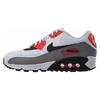 New Air Max 90 White Black Dust Solar Red Women's 325213-132