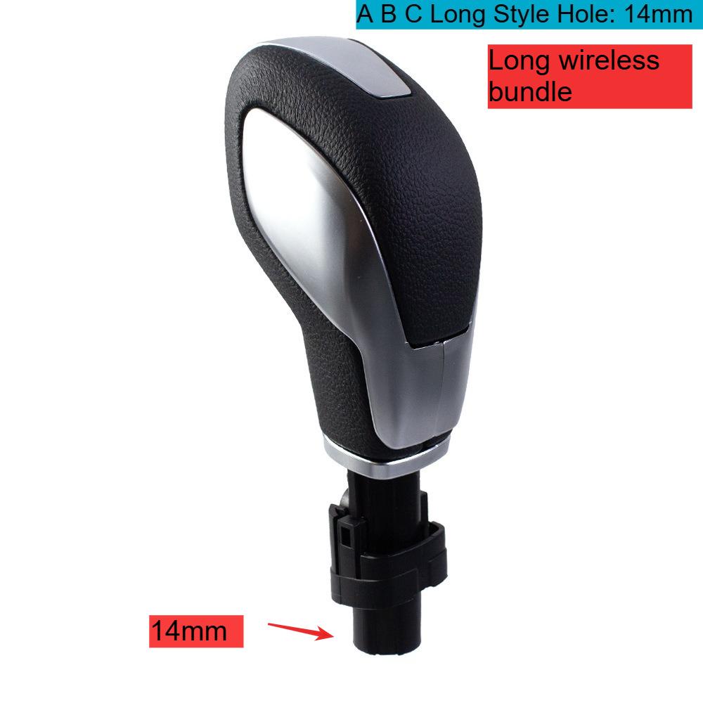 Car Automatic Gear Shift Knob Shifter Lever Head for Ford Focus 2014-18 Kuga 2013-16 Mondeo 13-18 Ecosport 13-19 Fiesta 2013-14
