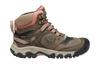 Keen Ridge Flex MID WP High top Outdoor Shoes, Hiking Mountaineering Shoes Women's Brown 1024921