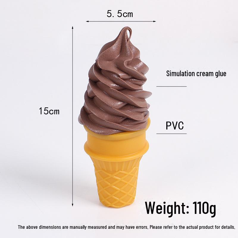 Креативная модель рожка для мороженого – игрушка для украшения десерта