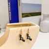 2022 Cartoon Cute Oil Drop Bat Holiday Cartoon Character Ear Hook Personality Earrings Earrings