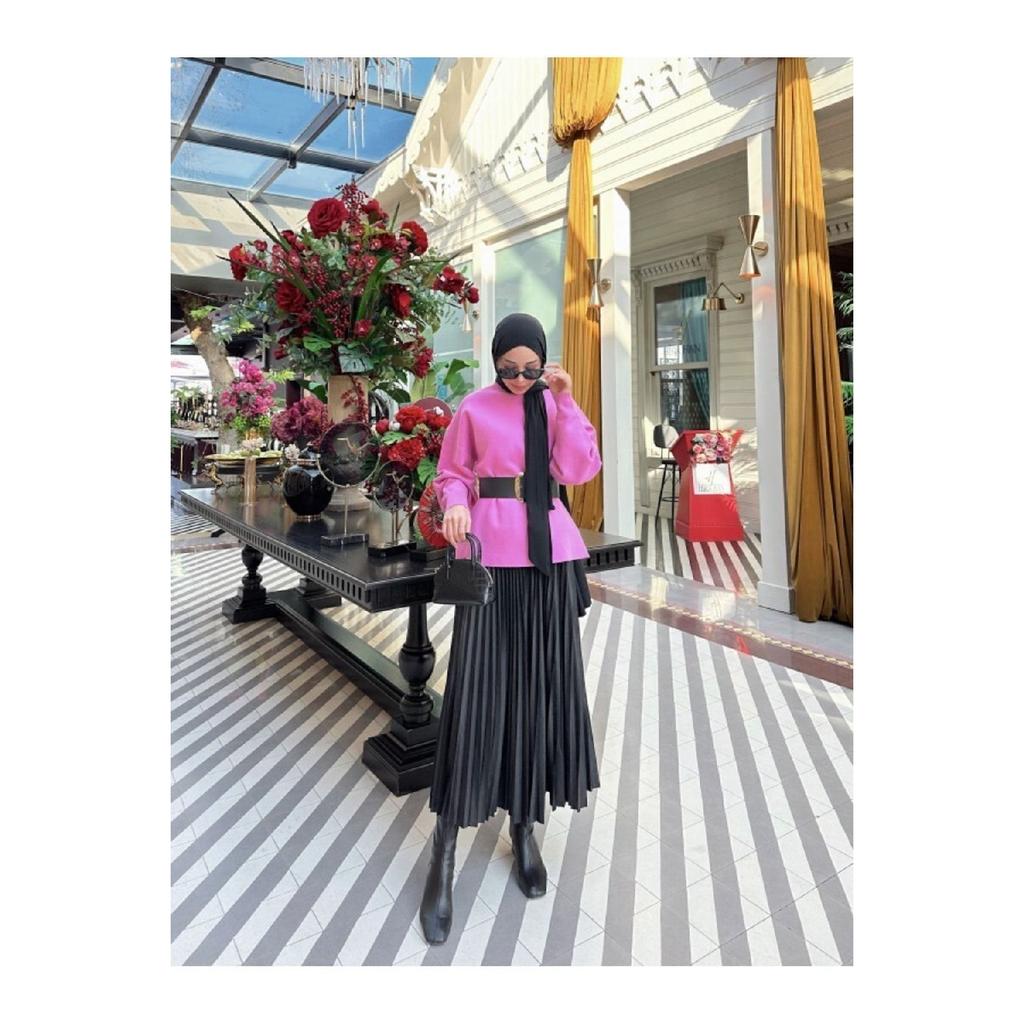 Плиссированная юбка в хиджабе