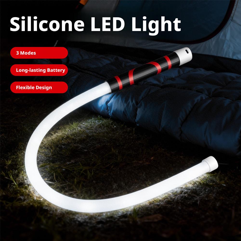 Flexible High Lumens LED Work Light for Auto Repair, 360° Bendable Silicone Inspection Lamp for Home Maintenance,Garage,Workshop
