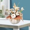 Artificial Pumpkin Flower Fall Decor Harvest Thanksgiving Decorative Berries