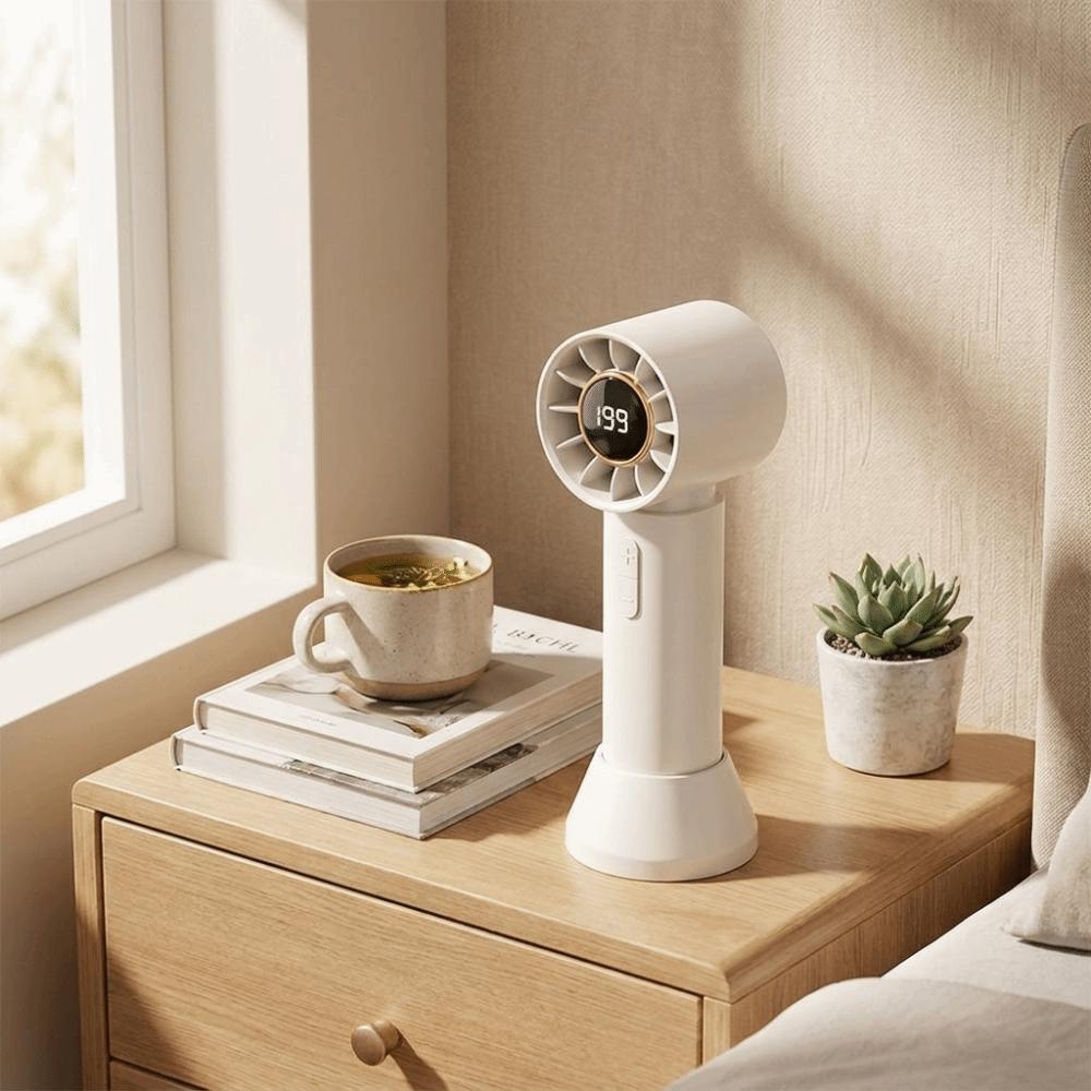 Compact Design Handheld Fan Lightweight USB Fan On-the-Go Mini Fan Travel Use