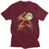 Unisexs Three Crocodiles Full Moon Meme T Shirts Round Neck Pure Cotton Short Sleeve Tee Shirt Novelty Loose Fit Streetwear Clothes