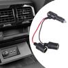 12 В-24 В автомобильный прикуриватель разветвитель адаптер кабель шнур с кнопкой переключения питания 1 штекер на 2/4/3 гнездо