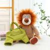 Cute Cartoon Lion Elephant Rabbit Fox Plush Toy Dolls Children Gifts Birthday